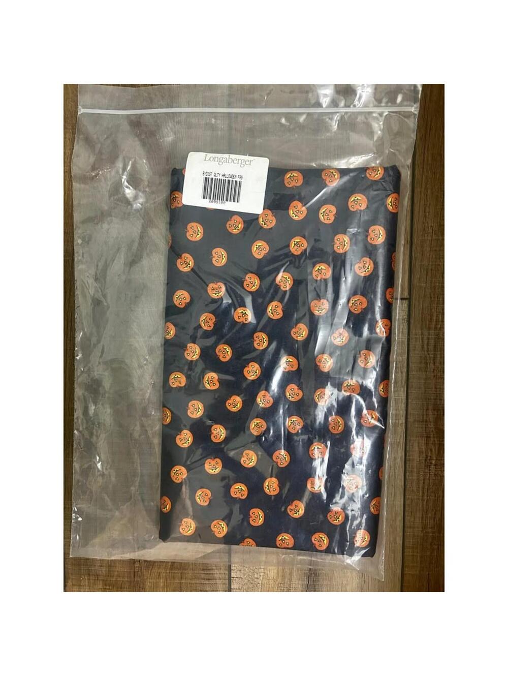Longaberger Basket PUMPKIN Fabric 5 YARDS - New Bulk